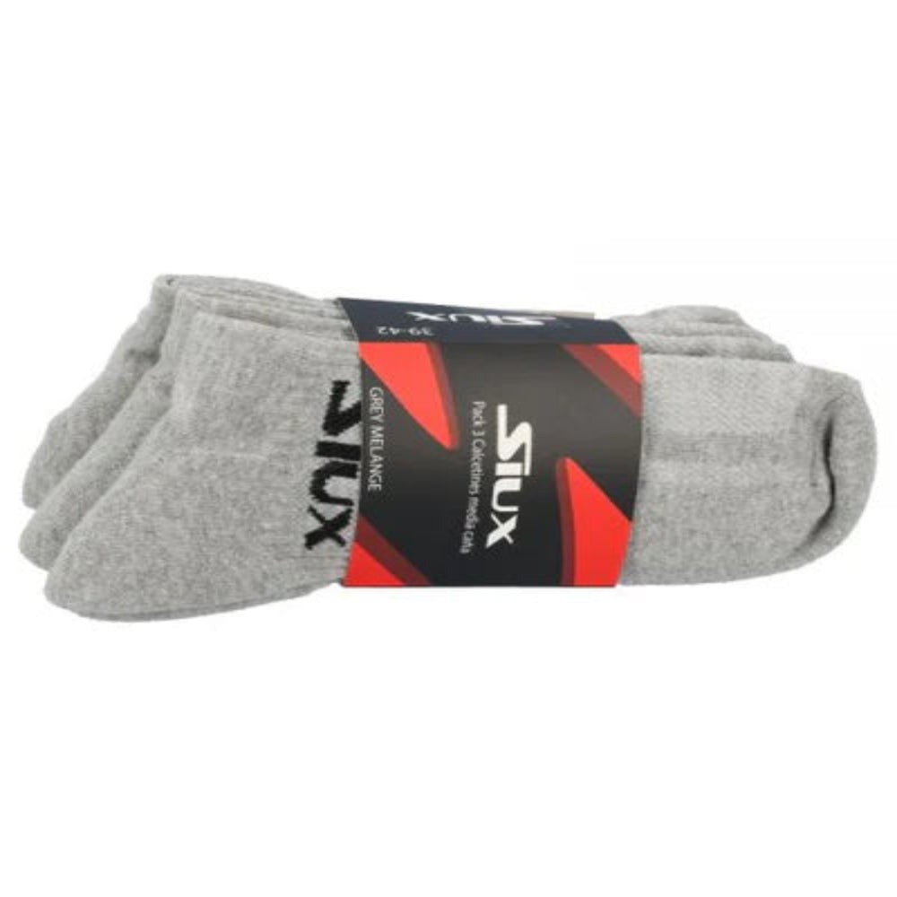 3x Medium Height Socks